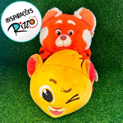 Pelúcia Panda Vermelha Mei Lee 33cm - Red: Crescer é uma Fera - 1