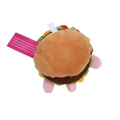 Imagem de Pelúcia QMonster Hamburger com Catnip para gato