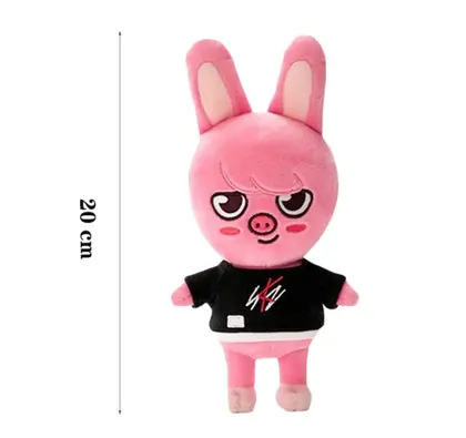 Stray Kids SKZOO PLUSH DWAEKKI セット チャンビン Pelúcia Skzoo Personagem Dwaekki Stray Kids Cartoon 20cm - WB