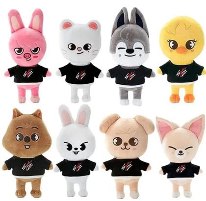 Pelúcia Skzoo Personagem Foxi.Ny Stray Kids Cartoon 20cm - WB