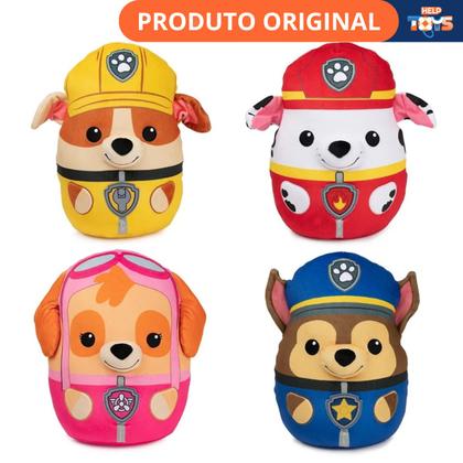 Imagem de Pelúcia squishmallows 20 cm patrulha canina chase - sunny 3783