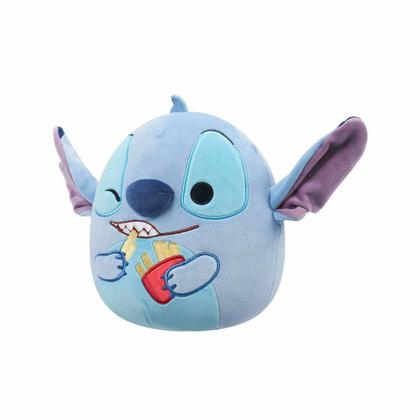 Imagem de Pelúcia Squishmallows 20cm do Stitch com Batata Frita Disney - Sunny