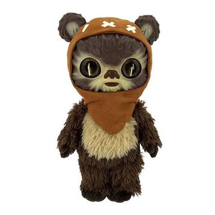 Imagem de Pelúcia Star Wars Ewok Amigos Galacticos Com Bolsa de Transporte - Wicket - Mattel - HGB99