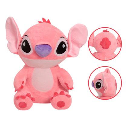 Imagem de Pelúcia Stitch Angel Infantil Antialérgica Ursinho Fofo