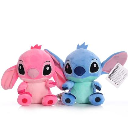 Imagem de Pelúcia Stitch e Angel O Par Perfeito Para Presentear e Encantar