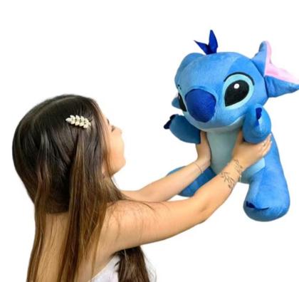 Imagem de Pelúcia Stitch Grande 25 cm fofo Natal  criança - antialérgico