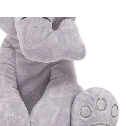 Imagem de Pelúcias Safari Buba Decoração quarto Brinquedo para Bebês +3M Girafa e Elefante