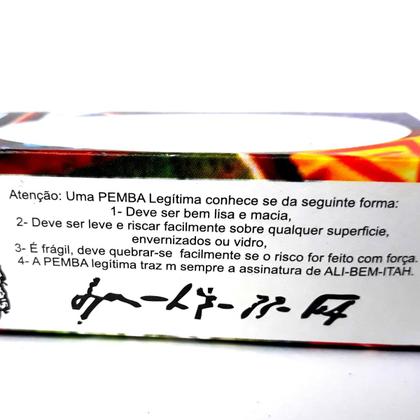 Imagem de Pemba Branca Amarela Para Ritual Espiritual Ponto Riscado Exu Umbanda Candomblé Macumba