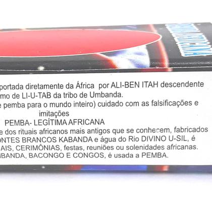 Imagem de Pemba Branca Vermelha Para Ritual Espiritual Ponto Riscado Umbanda Candomblé Kit