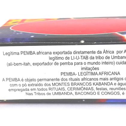 Imagem de Pemba Branca Vermelha Para Ritual Espiritual Ponto Riscado Umbanda Candomblé Kit