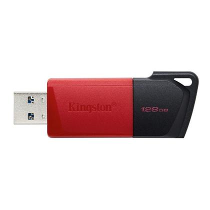 Imagem de Pen Drive 128GB Kingston Data Traveler Exodia M, USB 3.2, Preto e Vermelho - DTXM/128GB
