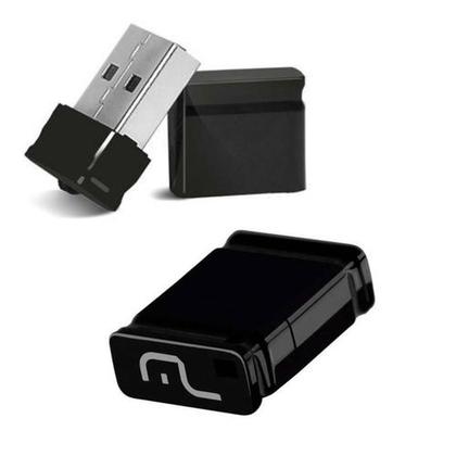 Imagem de Pen drive 16 gb nano preto usb 2.0 pd054 multilaser