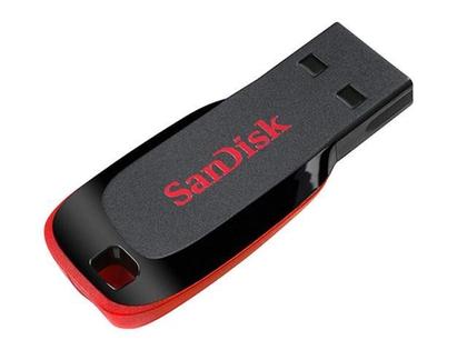 Imagem de Pen Drive 32GB SanDisk Cruzer Blade SDCZ50-032G-B35 USB 2.0