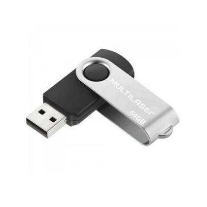 Imagem de Pen Drive Multilaser Twist 64GB