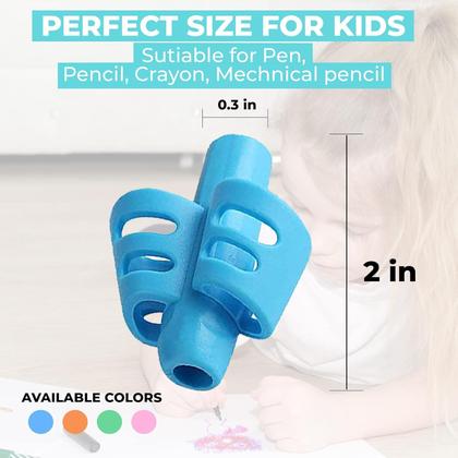Imagem de Pencil Grips JustBlanks, 20 unidades para crianças, gel de silicone para caligrafia