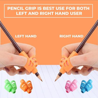 Imagem de Pencil Grips JustBlanks, 20 unidades para crianças, gel de silicone para caligrafia