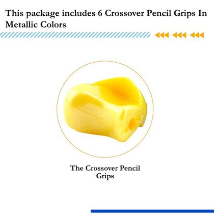 Imagem de Pencil Grips The Pencil Grip Crossover Metallic 6 unidades
