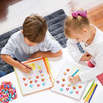 Imagem de Pencil Top Erasers BHUCUTU Valentine Day Party Favor 300 unidades