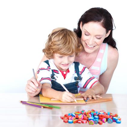 Imagem de Pencil Top Erasers BHUCUTU Valentine Day Party Favor 300 unidades