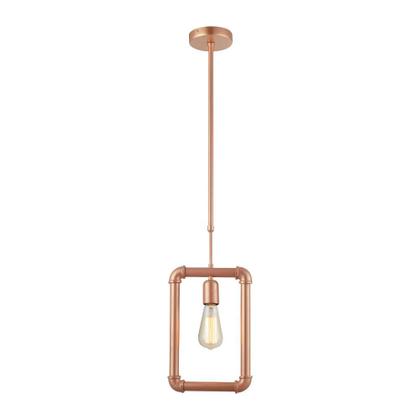 Imagem de Pendente Avant Hash Aço Cobre Para 1 Lâmpada E27 Bivolt