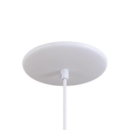 Imagem de Pendente Gota Luminária Lustre Branco