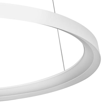 Imagem de Pendente Led Metal Aluminio 60w 3000k Giro