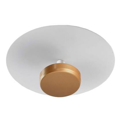 Imagem de Pendente Led Slice 12w 3000k 840LM  Dourado Ono 27cm Bivolt Spotline