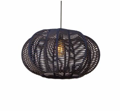 Imagem de Pendente Lustre Flor Pequena Corda Náutica