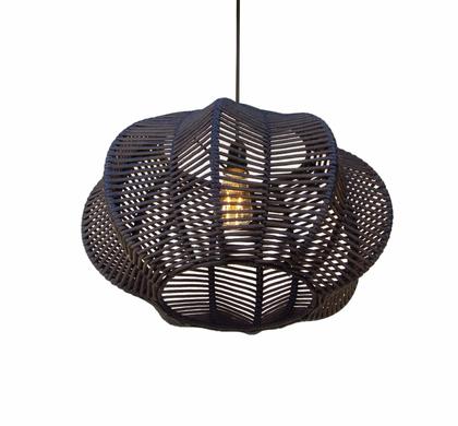 Imagem de Pendente Lustre Flor Pequena Corda Náutica