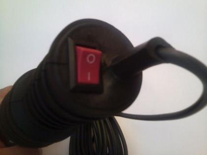 Imagem de Pendente Luz P/mecânicos 72 Leds Acend. De Cigarros 12volts