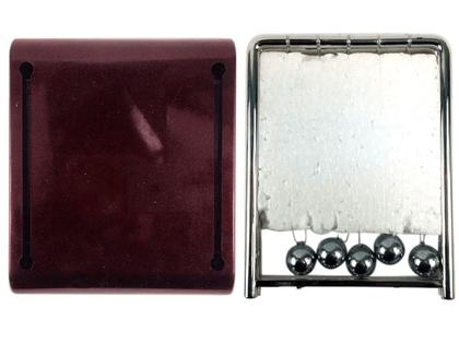 Imagem de Pêndulo De Mesa Newton Balance Balls Grande Decorativo Para Mesa Sala Escritório Luxo