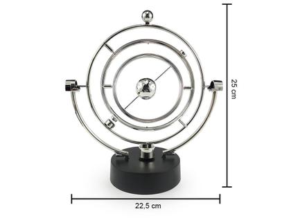 Imagem de Pendulo De Newton Cinético Giratório Magnético Cosmo Planeta