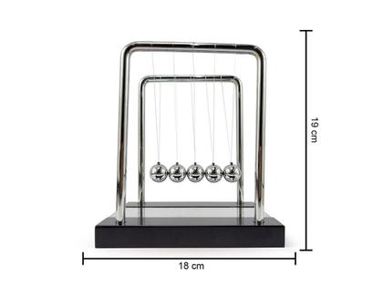 Imagem de Pendulo De Newton Grande Clássico Decoração Enfeite De Casa