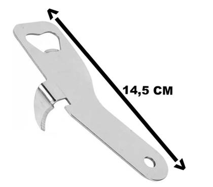 Imagem de Peneira Abridor de Garrafa Lata Canudo Reutilizável Em Aço Inox