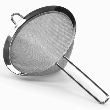 Imagem de Peneira De Inox Luxo 18cm Moderna Para Óleo e Farinha
