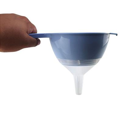 Imagem de Peneira de Plástico Média com Funil 15 cm
