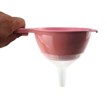 Imagem de Peneira de Plástico Média com Funil 15 cm