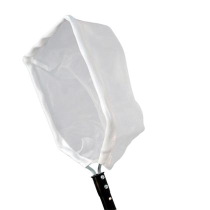 Imagem de Peneira metálica super fina para piscinas com engate rápido  Remove sujeiras com eficiência