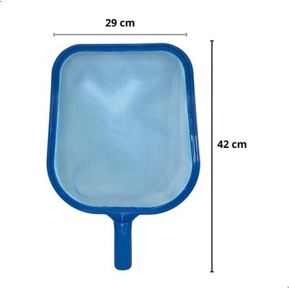 Imagem de Peneira P/ Piscina Plástica Light Cata Folhas Netuno 