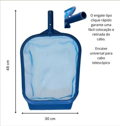 Imagem de Peneira Plastica Para piscina A+Flex