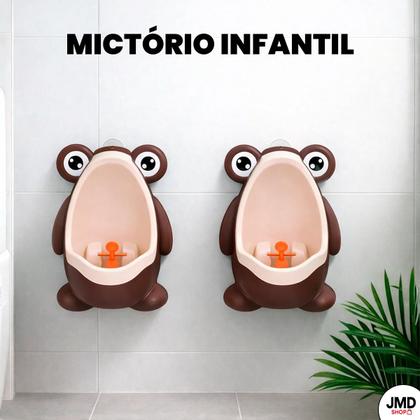 Imagem de Penico Infantil Sapinho Com Alvo Giratório Mictório Educativo Para Meninos