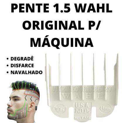 Imagem de Pente 1.5 Original Para Máquinas De Corte Profissional!