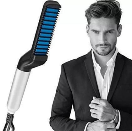 Imagem de Pente Alisador de Barba/Cabelo 2 em 1 - Íons Negativos