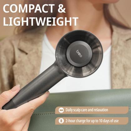 Imagem de Pente de crescimento de cabelo a laser Breo Scalp 3L com infravermelho de 650 nm