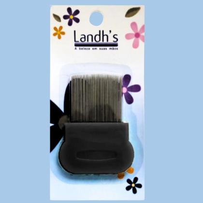Imagem de Pente Fino Removedor De Piolhos e Lêndeas Preto - Landhs