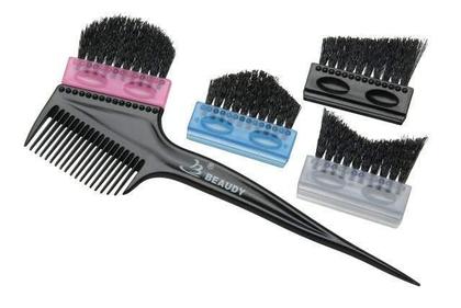 Imagem de Pente Para Tintura com 4 Pincéis Grandes