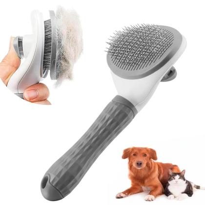 Imagem de Pente Tira Pelos Para Pets Remove Pelos De Cães E Gatos