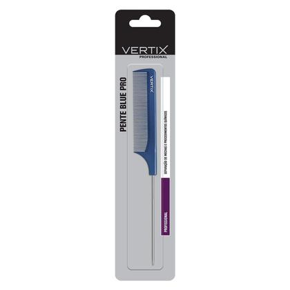 Imagem de Pente Vertix Blue Pro Cabo De Metal 1634