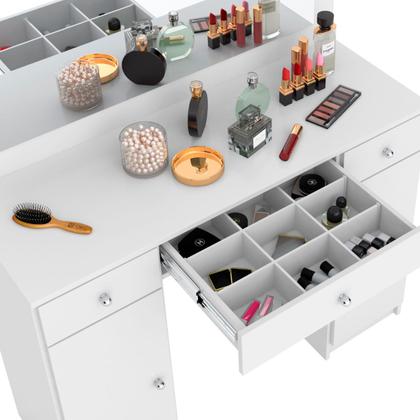 Imagem de Penteadeira Camarim Carisma Branco - Demóbile