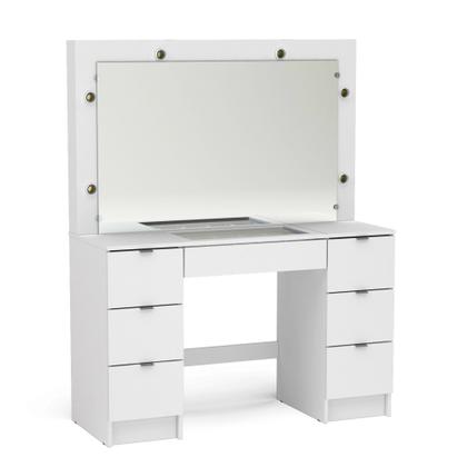 Imagem de Penteadeira Camarim com Espelho 7 Gavetas França